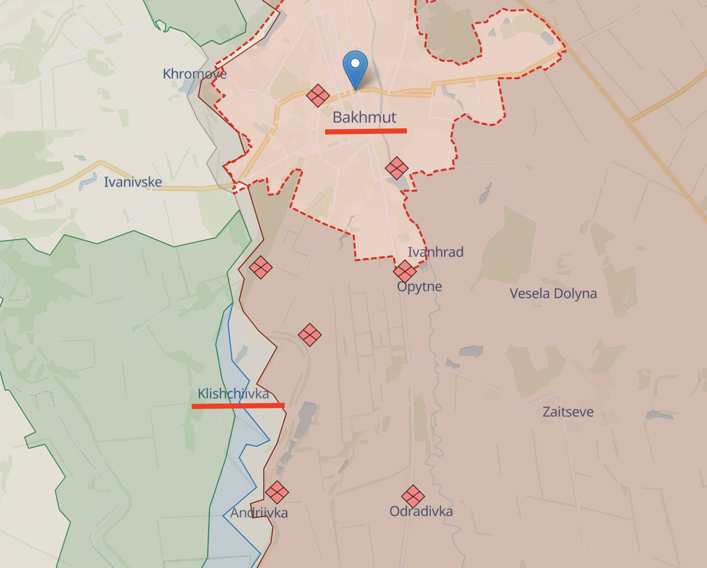 Ukrainian Armed Forces may liberate Klishchiivka soon: Will Bakhmut be surrounded